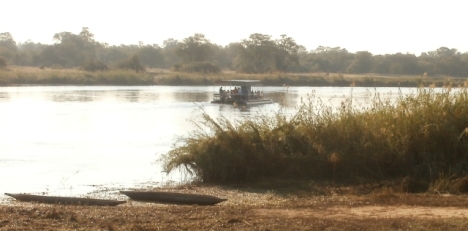 Breakfast on the Okavango River