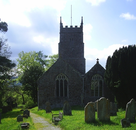 Ashton parish church, Devon. 4 May 2005.