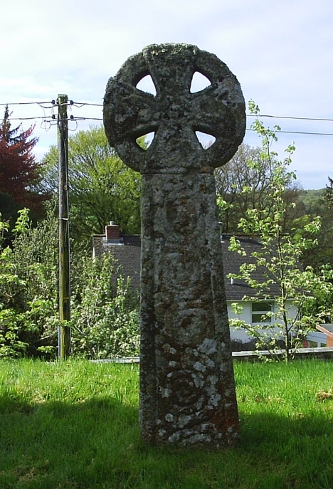 Celtic-style Wheel-headed crowss in Cardinham churchyard
