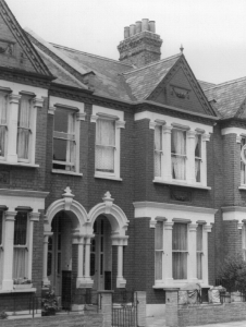 12 Brancaster Road, Streatham, where I lived while I was working for London Transport.
